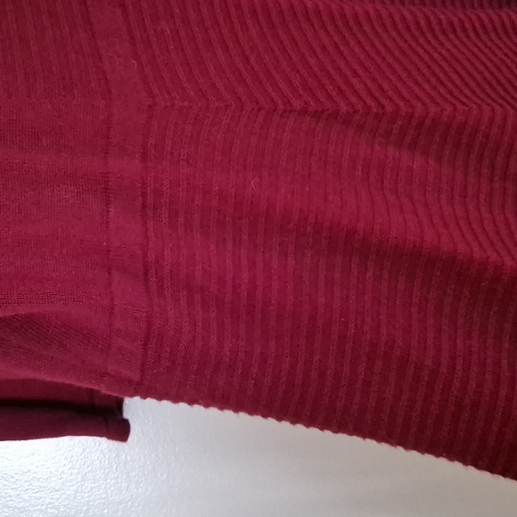 Cranberry Knit 2X Justfab Dress - Picture 4 of 4